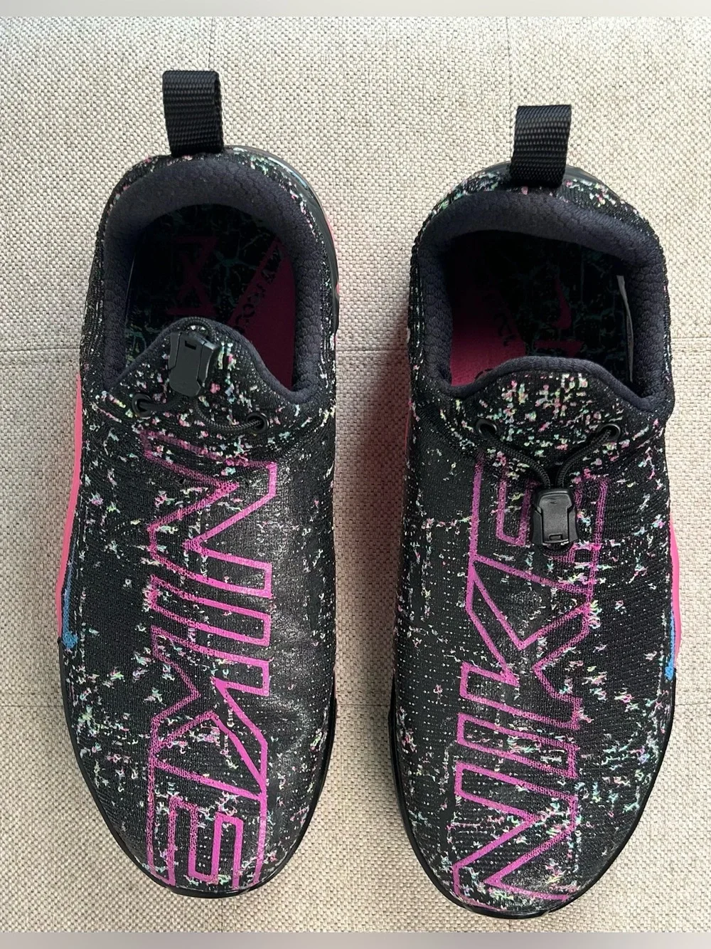 Nike React Metcon AMP Black Pink Cross Training Gym Shoes Womens 9.5 CT9155-063 - Picture 8 of 15